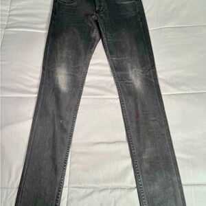 rag & bone Men's Faded Black Skinny Jeans